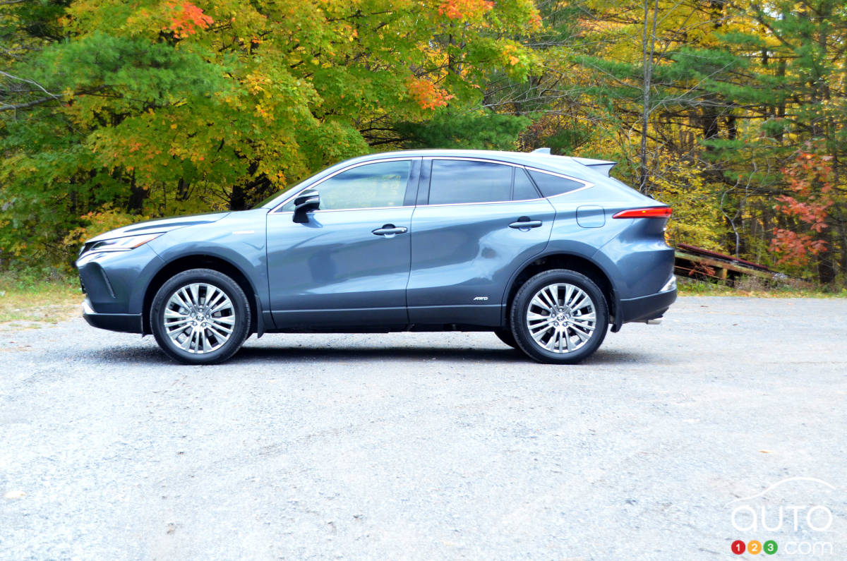 Toyota Venza 2021, profil